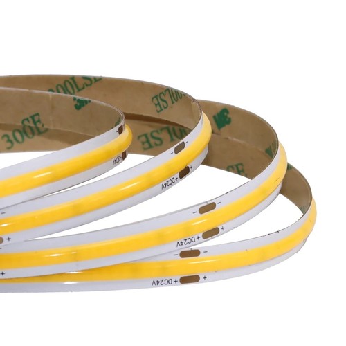 5m 12W/m COB-LED-Streifen RA95 - 24V DC, IP20, 480 LEDs pro Meter, COB LED