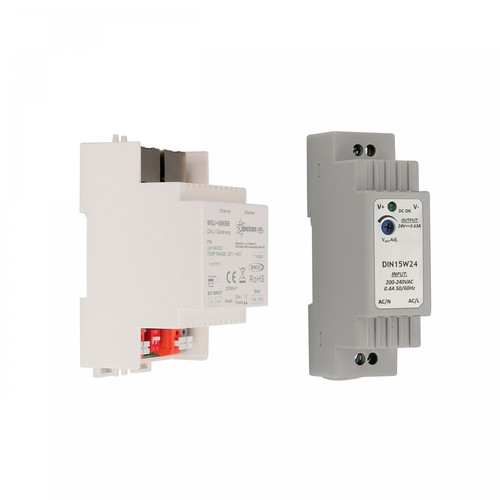 Kabelloses Tuya - DALI Gateway - Spectrum, Stromversorgung 24V DIN