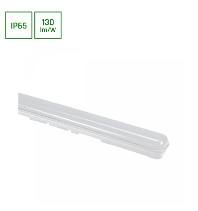 60cm 25W Limea GO komplette LED Wannenleuchte - 130lm/W, IP65, 6000K, wasserdicht