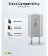 Goobay USB-Ladegerät 5W - USB-A, weiß, ideal für Handy und Lampen