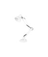 Architektenlampe Weißer Tischlampe - 1,1 Meter Kabel, E27 Fassung, ohne Leuchtmittel