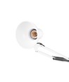 Architektenlampe Weißer Tischlampe - 1,1 Meter Kabel, E27 Fassung, ohne Leuchtmittel