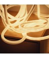 5m Neon Flex Tube - 230V, warmweiß, D16 Neon Komplettset, Dekoration