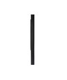 Laternenmast 1 Meter Verlängerungsstück, Ø60mm - Schwarz