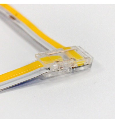 L-Verbindungsteil für einfarbige LED-Streifen - 10 mm breit, 12V / 24V, COB