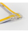 L-Verbindungsteil für einfarbige LED-Streifen - 10 mm breit, 12V / 24V, COB