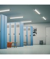 150cm Durchgangsverdrahtete Werkstattlampe LED - 45W LED-Leuchte, 5400lm, IP65