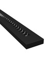 40W RA90 Plank Büroleuchte - Schwarz, 120cm, CCT, UGR16