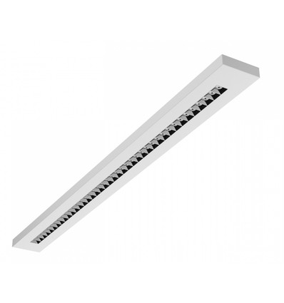 40W RA90 Plank Büroleuchte - 120cm, CCT, Weiß, UGR16