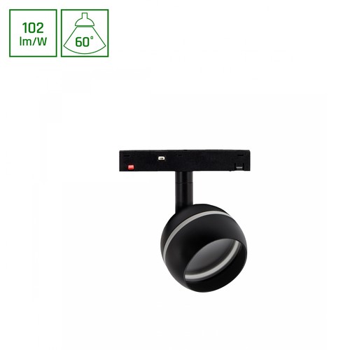 SHIFT Basic - Globe Ring Kugellampe, 90mm, 10W, 2700K, Schwarz