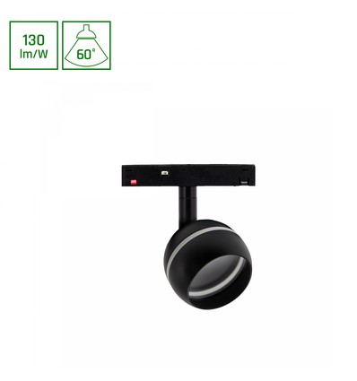 10W SYSTEM SHIFT BASIC GLOBE RING - 48V, 130lm/W, neutralweiß, 90x150 mm, inkl. 120cm Seil