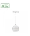 10W SHIFT BASIC GLOBE RING PENDANT Schienenspot, 48V - 1020lm, 2700K, weiß, IP20, inkl. Leuchtmittel
