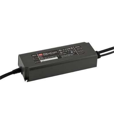 Meanwell 200W / 24V DC dimmbares Netzteil DALI2 - 8.33A, IP67, DALI-Schnittstelle + Push-Dim