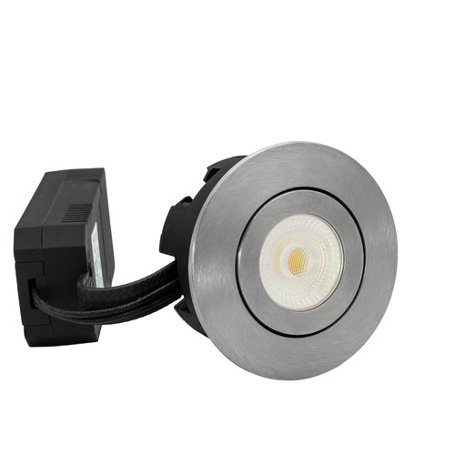 Outlet: SUNS 6,5W Flacher Einbauspot - DimTone, RA95, Edelstahl gebürstet