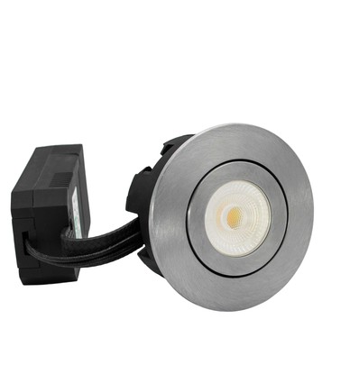 Outlet: SUNS 6,5W Flacher Einbauspot - DimTone, RA95, Edelstahl gebürstet