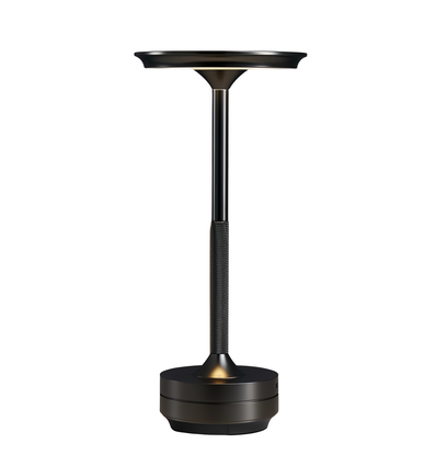 Wiederaufladbare LED-Tischlampe - Schwarz, Touch-dimmbar, CCT, IP20