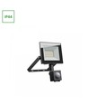 20W Flutlichtstrahler - IP44, Schwarz, PIR-Sensor