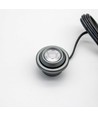 1W Ø2,9cm SPOT29 Möbel-Einbaustrahler RA90 - 12V DC, Lochausschnitt: Ø2 cm, Maße: Ø2,9 cm, Gebürsteter Stahl