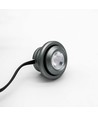 1W Ø2,9cm SPOT29 Möbel-Einbaustrahler RA90 - 12V DC, Lochausschnitt: Ø2 cm, Maße: Ø2,9 cm, Gebürsteter Stahl