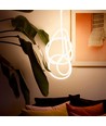 10m Neon Flex Tube für Inneneinrichtung - 230V, warmweiß, D16 Neon Komplettset