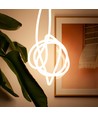 10m Neon Flex Tube für Inneneinrichtung - 230V, warmweiß, D16 Neon Komplettset