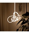 10m Neon Flex Tube für Inneneinrichtung - 230V, warmweiß, D16 Neon Komplettset