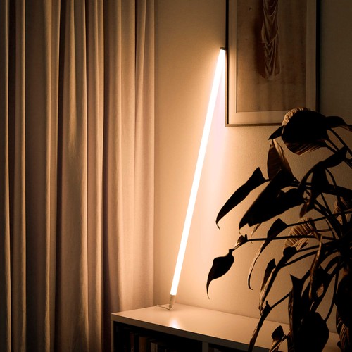 120cm Neon Tube LED - Warmweiß, Designer-Röhre, inkl. Kabel