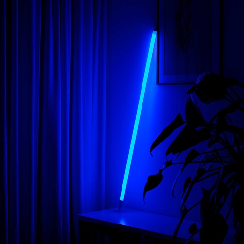 LEDlife Neon Tube LED 120 cm, Blau - Designer-Röhre, Dimmbar, inkl. Kabel
