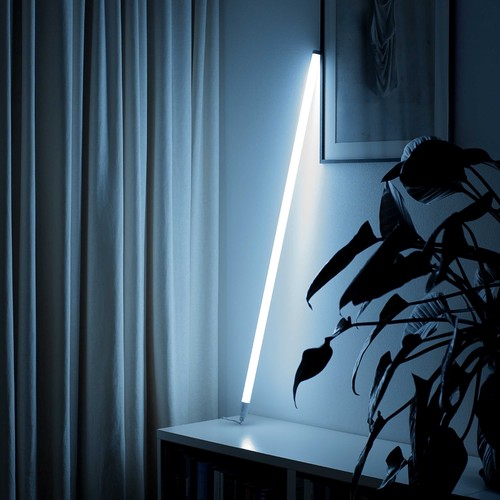 120cm Neon Tube LED, Kaltweiß - Designer-Röhre, inkl. Kabel