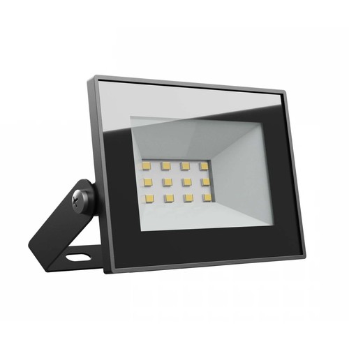 10W Flutlichtstrahler - IP65, Schwarz, Arbeitsleuchte