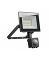 20W Flutlichtstrahler - IP44, Schwarz, PIR-Sensor