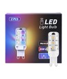 2er-Set G9 2W RGBW LED-Leuchtmittel - Inkl. RF-Fernbedienung