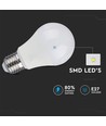 E27 9W 3-Stufen dimmbare LED Lampe - A60, 6400K, kaltweiß, on/off dimmbar
