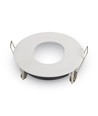 GU10 Einbaustrahler - Mattweiß, rund, Aluminium, Ausschnitt: Ø7,5 cm, Maße: Ø8,8 cm, ohne Leuchtmittel