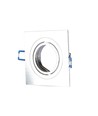 GU10/MR16 Quadratischer Downlight - Ohne Leuchtmittel, Lochausschnitt: 7,5x7,5 cm, Maße: 9,1x9,1 cm