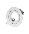MR16/GU10 Downlight-Set - Ohne Leuchtmittel, Weiß, Lochausschnitt: Ø8,5 cm, Maße: Ø9,5 cm