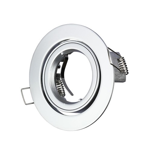 GU10 Einbaustrahler, rund - Silbergrau, Ø95mm, IP20 Innenbereich, ohne Leuchtmittel