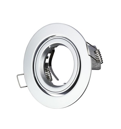 GU10 Einbaustrahler, rund - Silbergrau, Ø95mm, IP20 Innenbereich, ohne Leuchtmittel