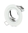 GU10 Einbaustrahler - Weiß, Aluminium, IP20 Innenbereich, Ausschnitt: Ø7,3 cm, Maße: Ø8,1 cm