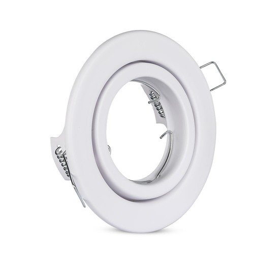 MR16 oder GU10 Downlight-Set - Ohne Leuchtmittel, weiß, Lochausschnitt: Ø7,4 cm, Maße: Ø9,9 cm