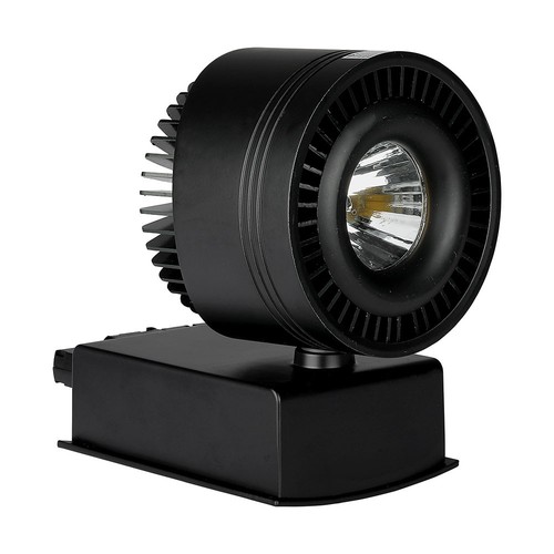 33W LED COB Schienenstrahler, RA95 - Schwarz, 1800lm, kaltweiß