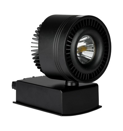 33W LED COB Schienenstrahler, RA95 - Schwarz, 1800lm, kaltweiß