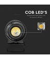 33W LED COB Schienenstrahler, RA95 - Schwarz, 1800lm, kaltweiß