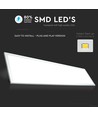 120x30 LED Panel, 45W - 80lm/W, weißer Rand, IP20 Innenbereich