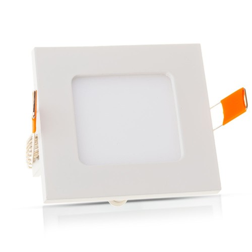 6W 12x12cm LED Einbaupanel - Ausschnitt: 11x11 cm, Maße: 12x12 cm