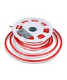 10m 8W/m Rote Neon Flex LED - 24V, IP65, 9x16,5mm