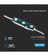 Blaues LED Modul, 0,72W, 12V - IP67 wasserdicht, 5050 SMD Chip, 66lm