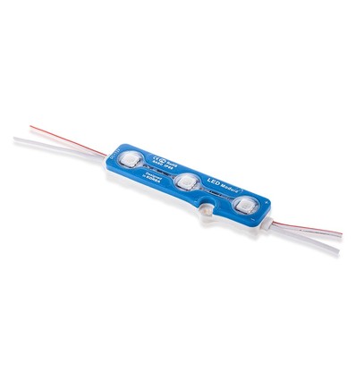 0,72W Grünes LED Modul - 12V, IP67 wasserdicht, 3 SMD Chips
