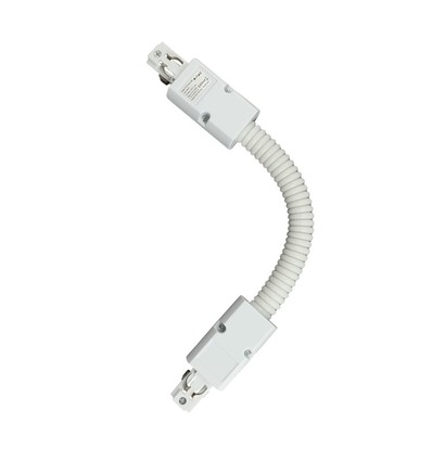 Flexibler Verbinder für 3-Phasen-Schiene - Weiß, IP20