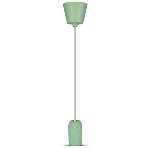 Grüne Beton Pendelleuchte, E27 - Ø50cm, Höhe 95cm, ohne Leuchtmittel, 5 Jahre Garantie